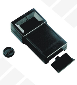 Caja plastico para equipos electronicos portatiles a pilas o baterias
