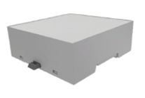 Caja para encapsular circutos electronicos IP68 con resina epoxi y fijacion a carril DIN o tornillos